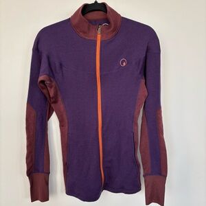 Trew Gear Merino Wool Full Zip Jacket Size S